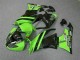 2009-2012 Green Glossy Black Elf Touch4 Bridgestone Kawasaki ZX6R Motorcycle Fairings Australia