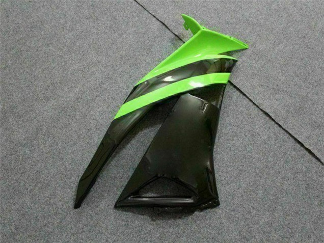 2009-2012 Green Glossy Black Elf Touch4 Bridgestone Kawasaki ZX6R Motorcycle Fairings Australia