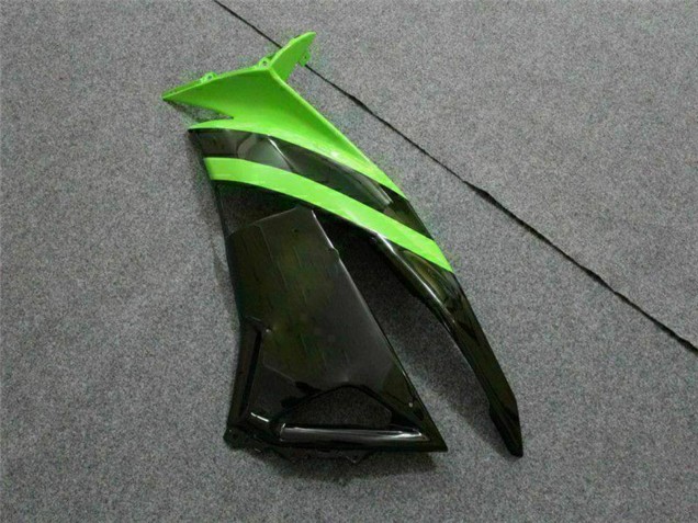 2009-2012 Green Glossy Black Elf Touch4 Bridgestone Kawasaki ZX6R Motorcycle Fairings Australia