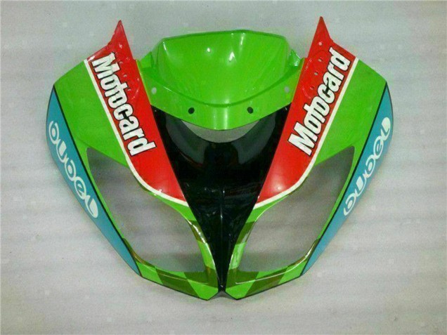 2009-2012 Green White Red Black Blue Motocard Kawasaki ZX6R Motorcycle Fairings Australia