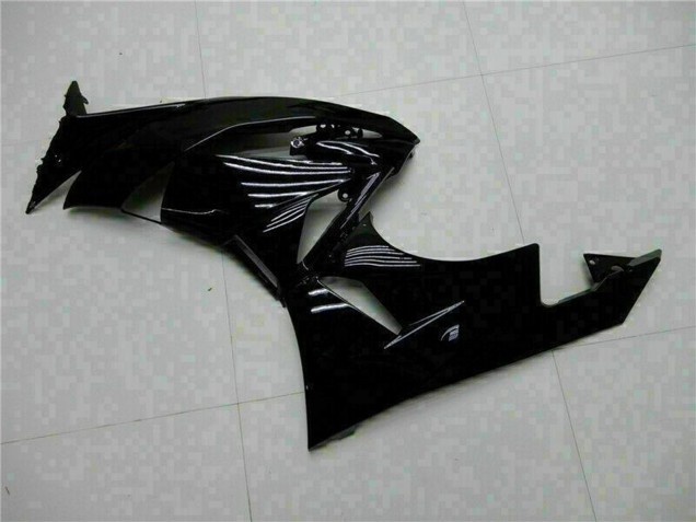 2009-2012 Glossy Black Green Kawasaki ZX6R Motorcycle Fairings Australia