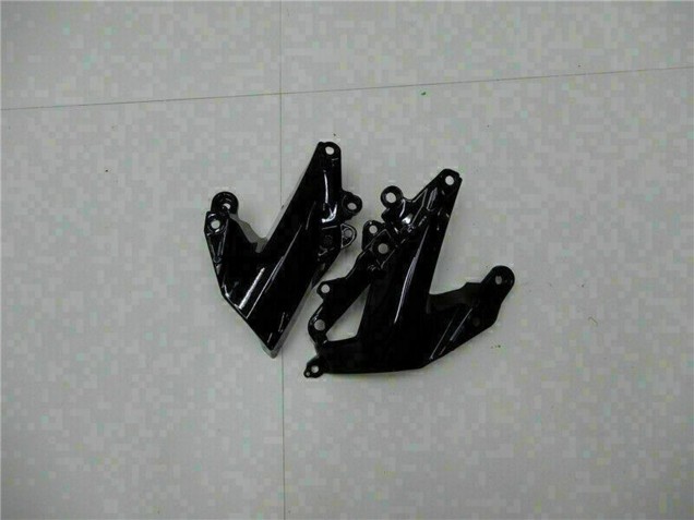 2009-2012 Glossy Black Green Kawasaki ZX6R Motorcycle Fairings Australia