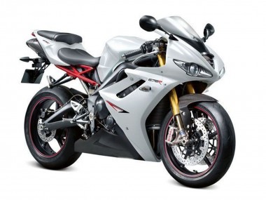2009-2012 Pearl White Black Triumph Daytona 675 Triple Motorcycle Fairings Australia