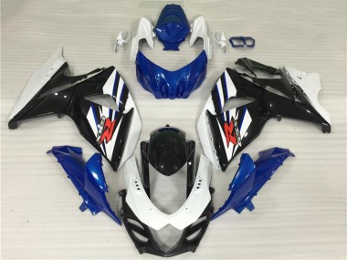 2009-2016 White Blue Black Suzuki GSXR 1000 Full Motorcycle Fairing Kits Australia