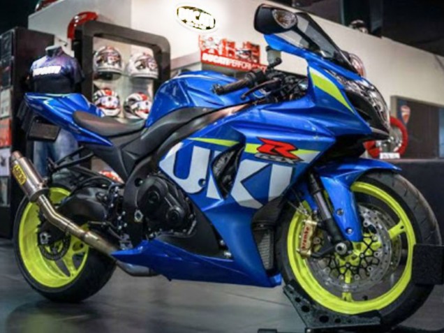 2009-2016 Blue Green White Suzuki GSXR 1000 Motorcycle Fairing Australia