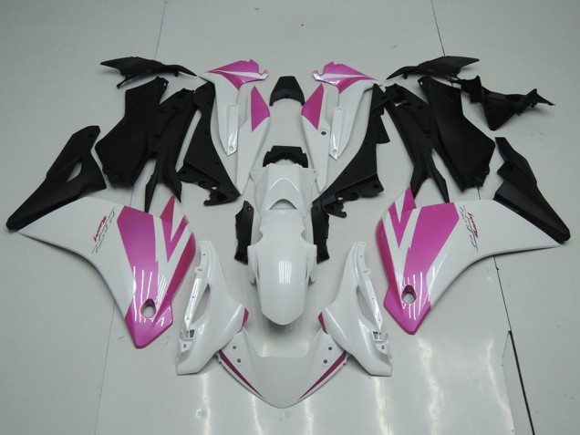 2011-2015 White Pink Matte Black Honda CBR250RR Motorcycle Fairings Australia