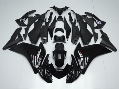 2011-2015 Glossy Black Matte Black Honda CBR250RR Motorcycle Fairings Australia