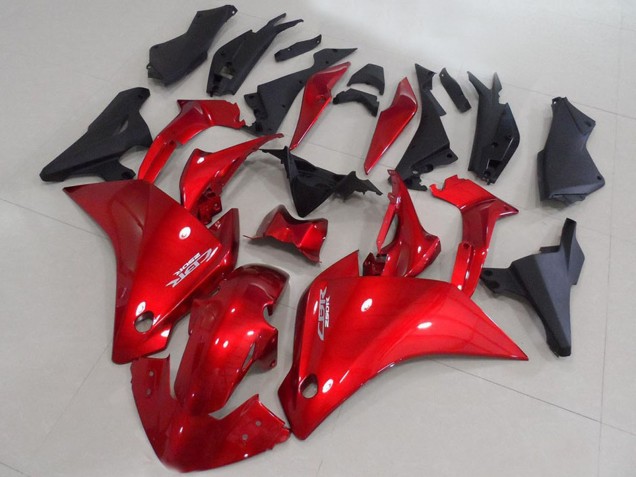 2011-2015 Red Matte Black Honda CBR250RR Motorcycle Fairings Australia