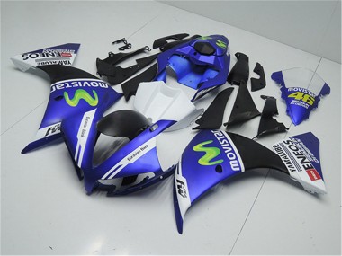 2012-2014 Blue White Black Green MoviStar Yamalube ENEOS Yamaha YZF R1 Motorcycle Fairings Australia