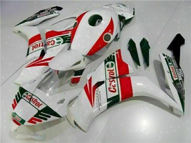 2012-2016 White Red Green Castrol Honda CBR1000RR Motorcycle Fairing Australia