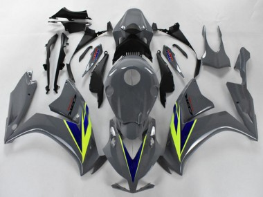 2012-2016 Nardo Grey Blue Fluo Yellow Honda CBR1000RR Motorcycle Fairings Australia