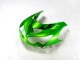 2012-2024 Green Glossy Black Kawasaki ZX14R ZZR1400 Motorcycle Fairing Australia