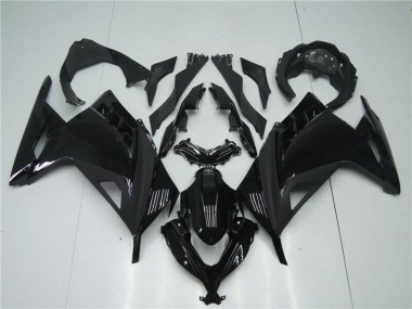 2013-2024 Glossy Black Matte Black Kawasaki Ninja 300 EX300R Motorcycle Fairings Australia