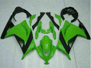 2013-2024 Green Black Kawasaki Ninja 300 EX300R Motorcycle Fairings Australia