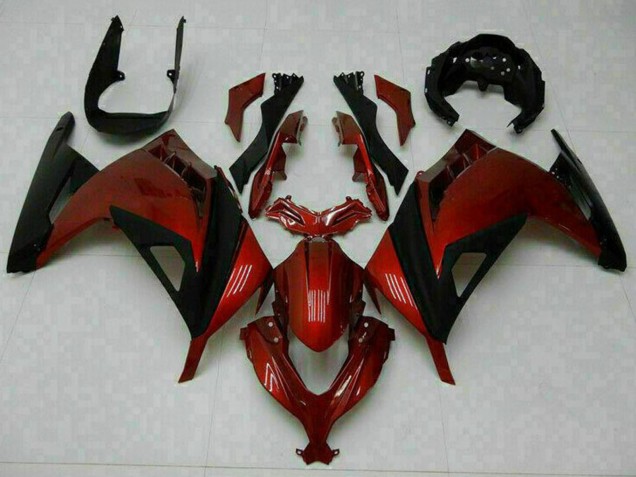 2013-2024 Red Black Kawasaki Ninja 300 EX300R Motorcycle Fairings Australia
