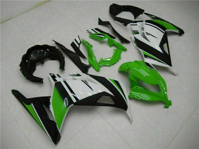 2013-2024 White Green Black Kawasaki Ninja 300 EX300R Motorcycle Fairings Australia