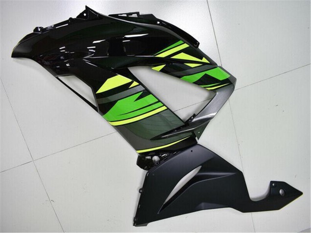 2013-2018 Green Yellow Glossy Black Matte Black Kawasaki ZX6R Motorcycle Fairings Australia