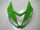 2013-2018 Green White Glossy Black Kawasaki ZX6R Motorcycle Fairings Australia
