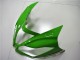 2013-2018 Green White Glossy Black Kawasaki ZX6R Motorcycle Fairings Australia