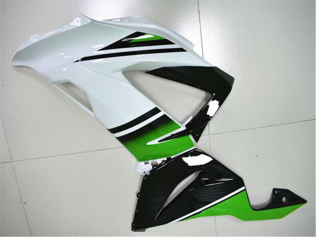 2013-2018 Green White Glossy Black Kawasaki ZX6R Motorcycle Fairings Australia