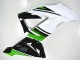 2013-2018 Green White Glossy Black Kawasaki ZX6R Motorcycle Fairings Australia