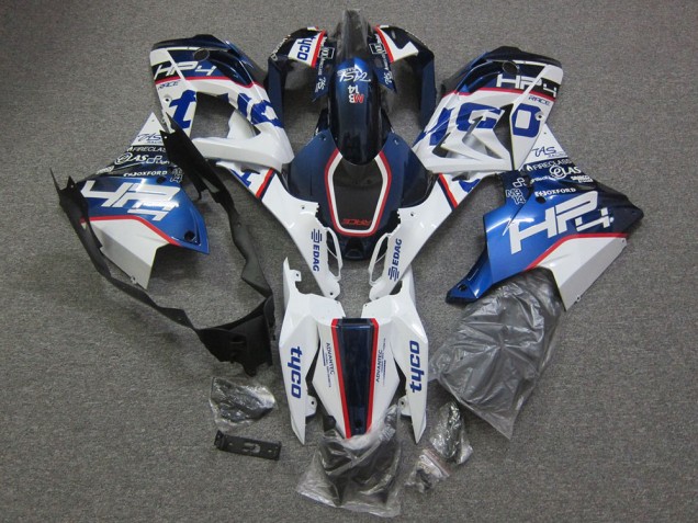 2015-2016 White Red Blue HP Tyco BMW S1000RR Motorcycle Fairings Australia