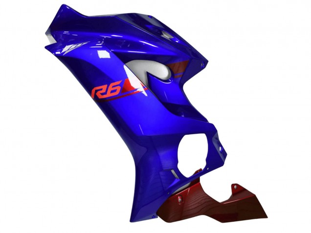 2017-2023 Blue Red Yamaha YZF R6 Motorcycle Fairings Australia