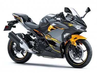 2018-2024 Black Grey Orange Kawasaki EX400 Motorcycle Fairings Australia