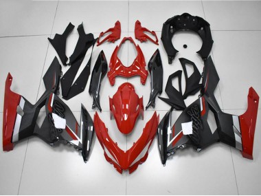2018-2024 Red Grey Black Kawasaki EX400 Motorcycle Fairings Australia