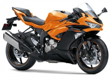 2019-2022 Orange Black Kawasaki ZX6R Motorcycle Fairings Australia