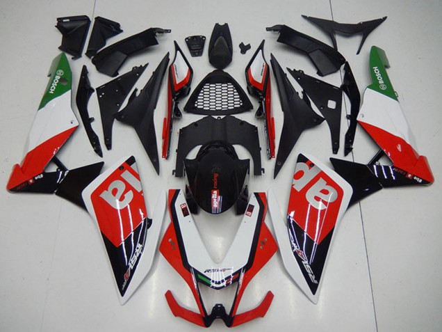 2009-2015 Black Red White Aprilia RSV4 1000 Motorcycle Fairings Australia