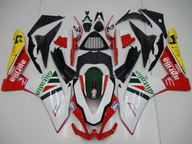 2009-2015 White Red Green Yellow Black Alitalia Aprilia RSV4 1000 Motorcycle Fairings Australia