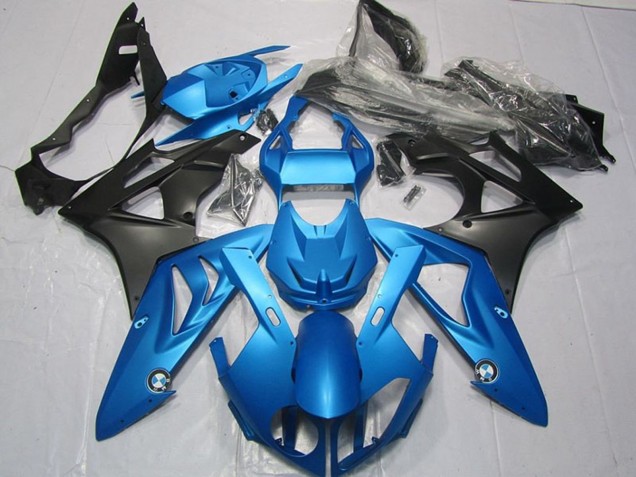 2009-2014 Blue Matte Black BMW S1000RR Motorcycle Fairings Kits Australia