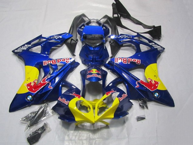 2009-2014 Blue Yellow Red Bull BMW S1000RR Motorcycle Fairings Australia