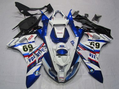 2009-2014 White Red Blue Black Sterilgarda 69 BMW S1000RR Motorcycle Fairings Australia