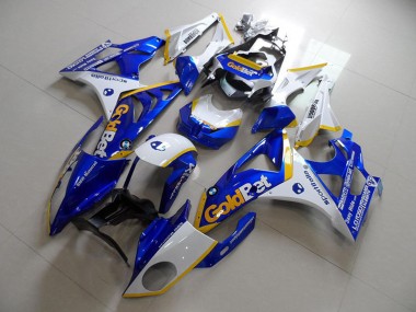 2009-2014 White Yellow Blue GoldBet BMW S1000RR Motorcycle Fairings Australia