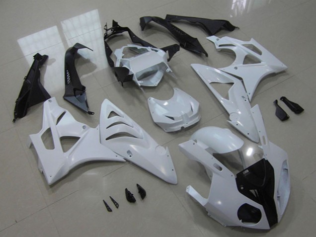 2009-2014 White BMW S1000RR Motorcycle Fairings Australia