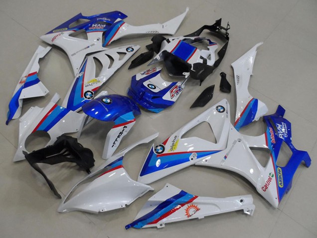 2009-2014 White Red Blue Castrol Pirelli BMW S1000RR Motorcycle Fairings Australia