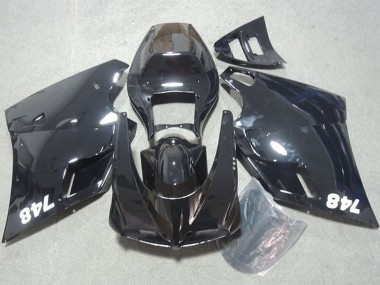 1993-2005 Glossy Black Ducati 748 Motorcycle Fairings Australia