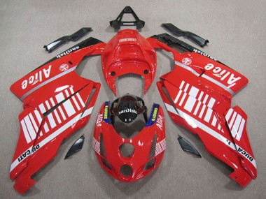2005-2006 Red White Glossy Black Alice Sandisk Ducati 749 999 Motorcycle Fairings Australia