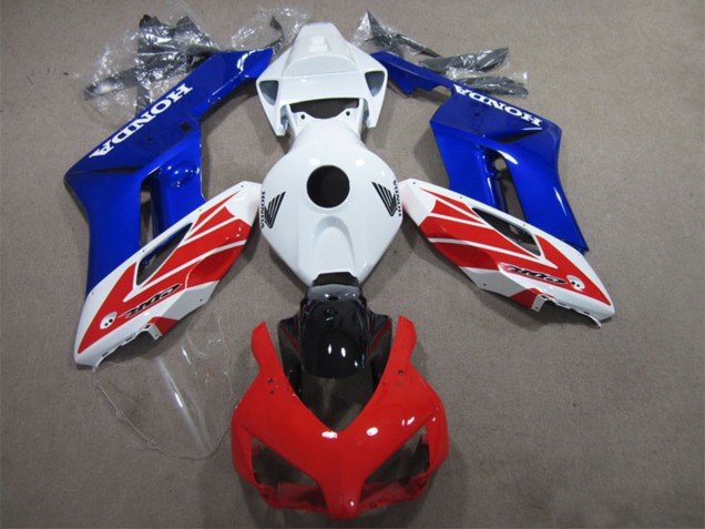 2004-2005 White Red Blue Honda CBR1000RR Bike Fairings Australia