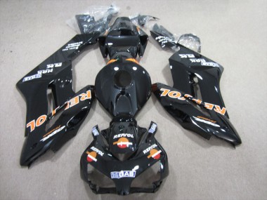 2004-2005 Glossy Black Orange Repsol Honda CBR1000RR Motorcycle Fairings Australia