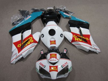 2004-2005 White Red Blue Glossy Black Yellow San Carlo Castrol Honda CBR1000RR Motorcycle Fairings Australia