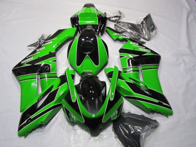 2004-2005 Green Glossy Black Honda CBR1000RR Motorcycle Fairing Australia
