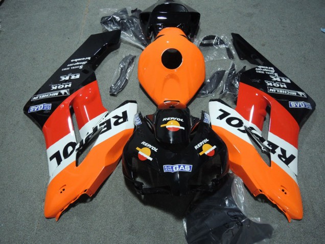 2004-2005 Orange White Red Glossy Black Repsol Honda CBR1000RR Abs Fairing Kits Australia
