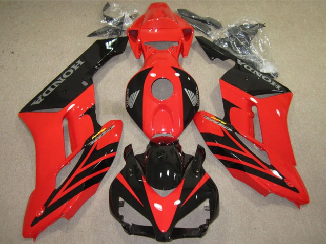 2004-2005 Red Glossy Black Fireblade Honda CBR1000RR Motorcycle Fairings Australia
