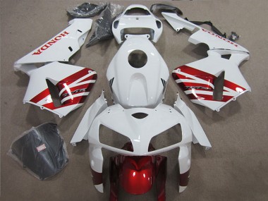 2004-2005 White Red Black Honda CBR1000RR Motorcycle Fairing Australia