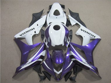 2004-2005 White Purple Honda CBR1000RR Motorcycle Fairings Australia