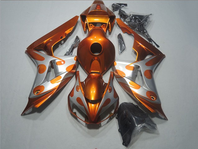 2006-2007 Silver Dark Gold Honda CBR1000RR Motorcycle Fairings Australia