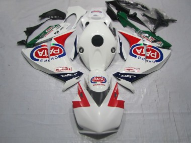 2012-2016 White Red Blue Green PATA Honda CBR1000RR Motorcycle Fairings Australia